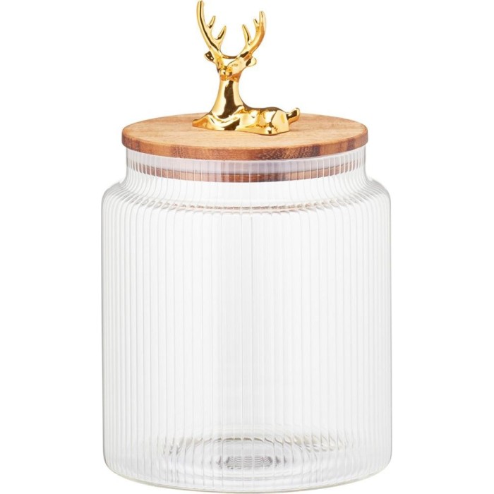 BARATTOLO VETRO 1100ML CDECO